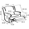 Funda de Sillón Relax Emilia