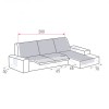 Capa para sofá Relax Couch Cover