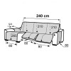 Reverte Chaise lounge chair Relax