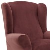 Funda Sillón Orejero Super Elástica VELVET
