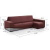 Funda Chaise Longue Super Elástica VELVET